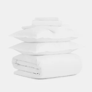 Cotton Percale Foundational Bedding Set