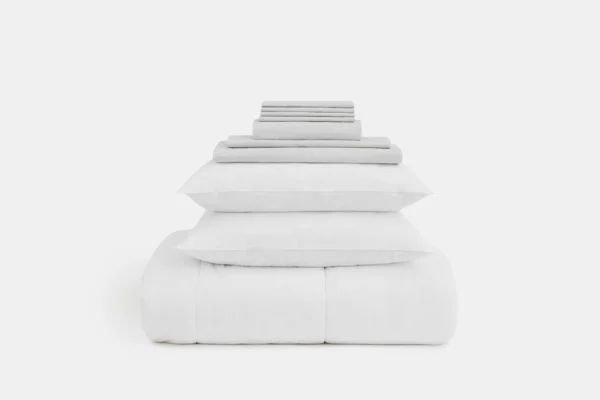 Cotton Percale Complete Bedding Set